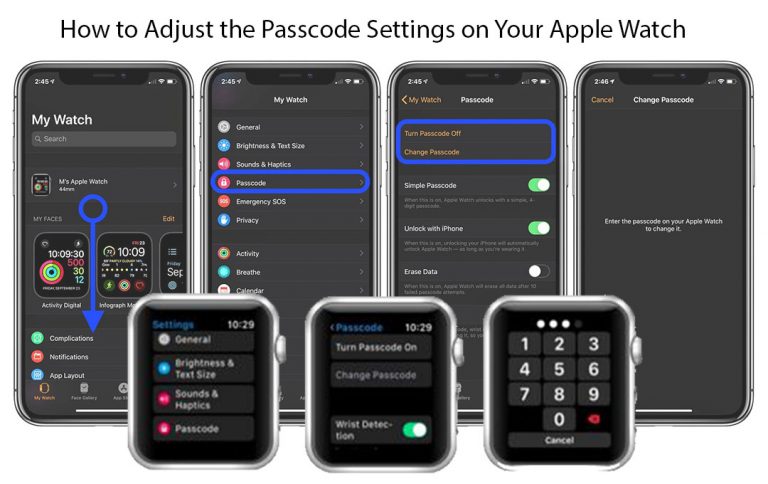 How to Adjust the Passcode Settings on Your Apple Watch
