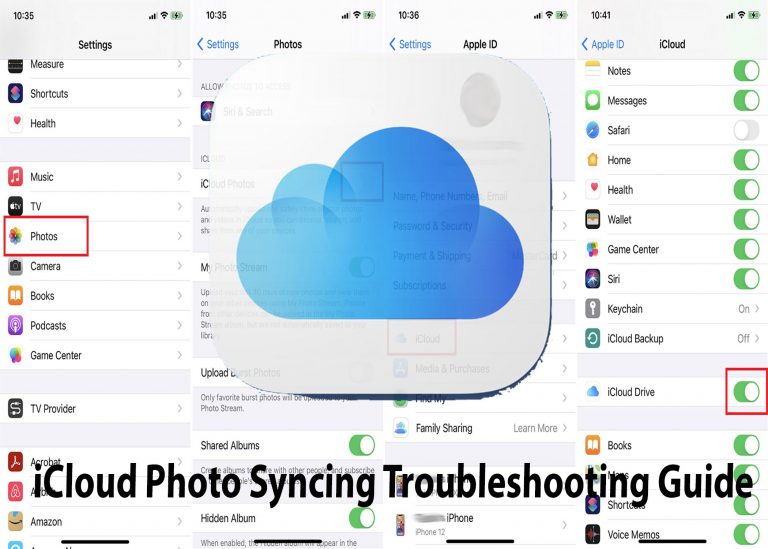 iCloud Photo Syncing Troubleshooting Guide
