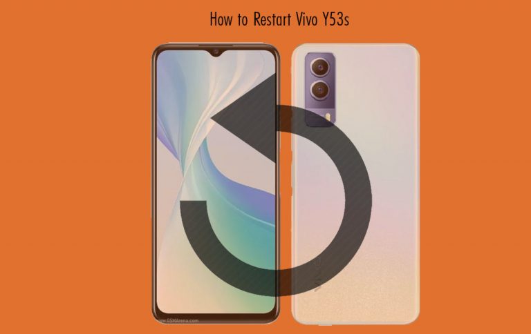 How to Restart Vivo Y53s