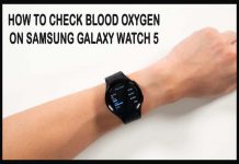 How to Check Blood Oxygen on Samsung Galaxy Watch 5
