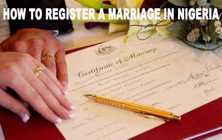 How to Register a Marriage in Nigeria 2024