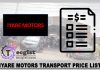 Iyare Motors Price List 2025, Contact And Address Iyare Motors Transport Price list