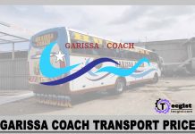 Garissa Coach Fare Price 2024