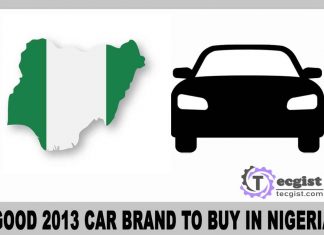 Good 2013 Car Brand to buy in Nigeria