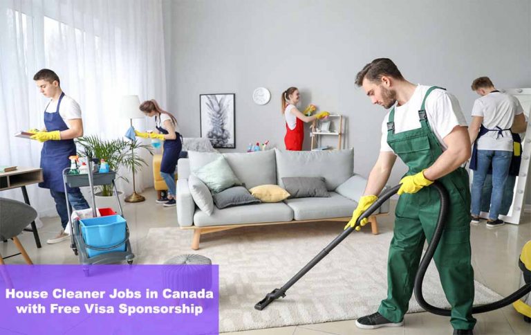 House Cleaner Jobs in Canada with Free Visa Sponsorship – APPLY NOW