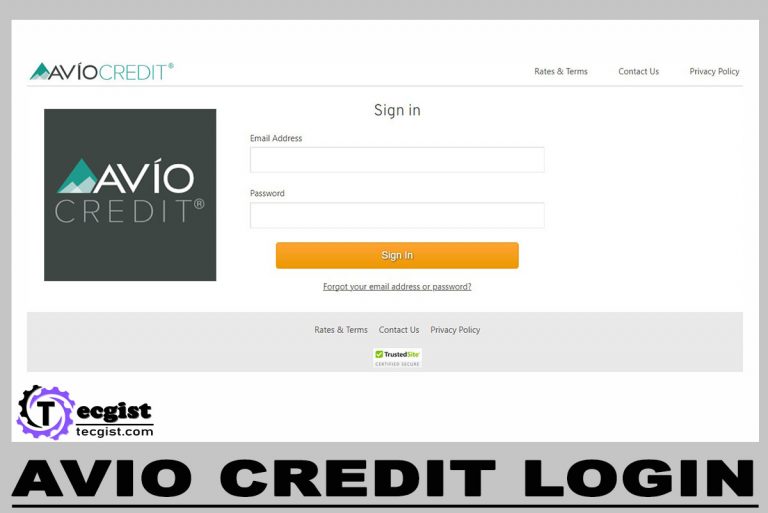 Avio Credit Login 