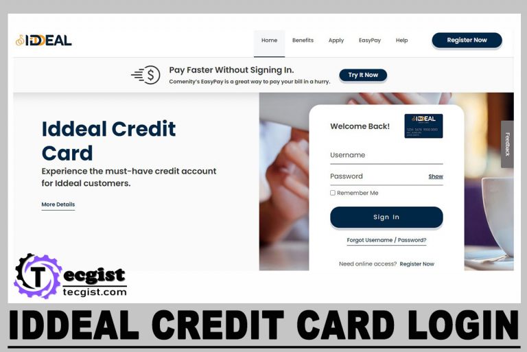Iddeal Credit Card Login 