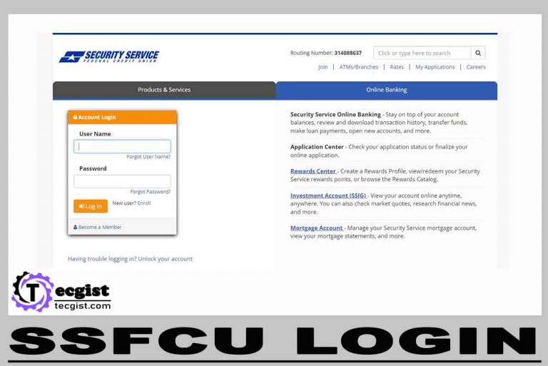 Security Service Federal Credit Union Login