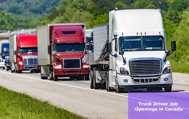 Truck Driver Job Openings in Canada